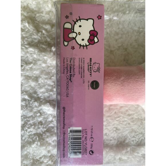 Hello Kitty The Creme Shop X Luxury Limited Edition Plush Handheld Mirror NEW - Picture 5 of 8
